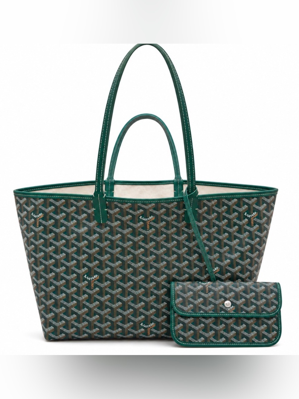 Goyard Saint Louis PM Tote Green - 100% AUTHENTIC!